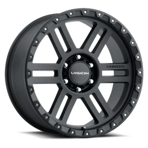 Vision Wheel Off-Road – 354 MANX2 – Black – 17″x9″ -12mm – All weather Wheels – 354-7973SB-12